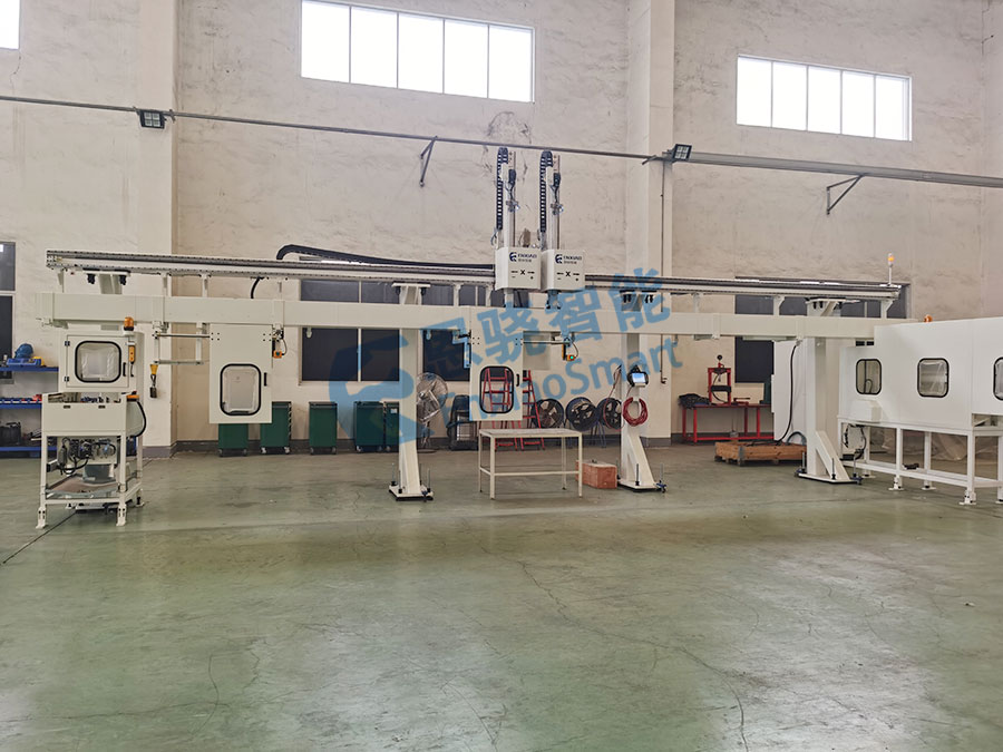 经济款桁架-长短轴混产自动线